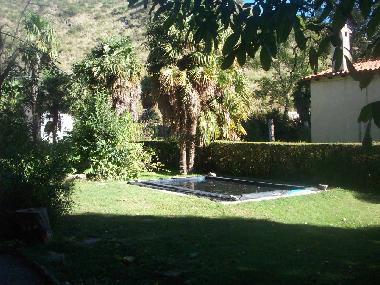 Vista pileta de PVC