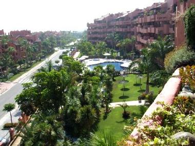 Vista de la jardin 