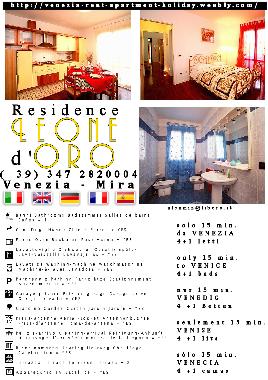 Apartamento de vacaciones en Venezia Mira (Venezia)Casa de vacaciones