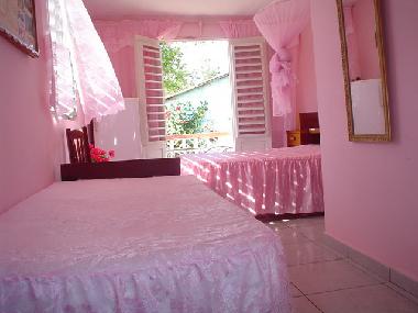 PINK ROOM,VIEW TO THE GARDEN AND THE MOGOTES , PRIVATE TERRACE