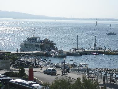 Ferry a la playa de formentor, vistas desde apartamento