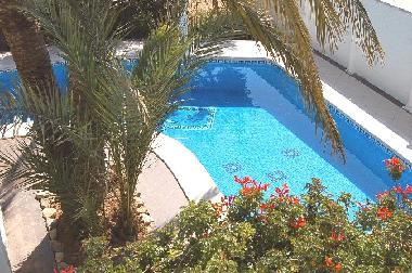 Vista desde la terraza para tomar el sol Vista desde la terraza