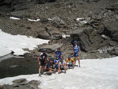 excursi�n con los amigos al pie del Mulhacen