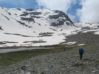 paso de 7 Lagunas direcci�n Mulhac�n o Alcazaba
