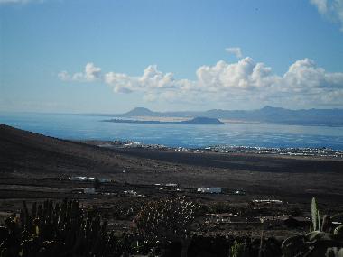 Vistas desde la casa a Fuerteventura e Isla de Lobos