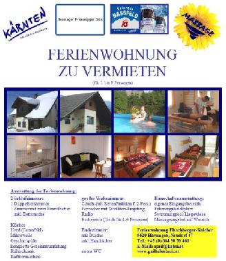 Apartamento de vacaciones en Hermagor (Oberk�rnten)Casa de vacaciones
