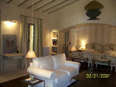 Loft 1 de la Vaqueria, para 2 personas, habitacion con salon 