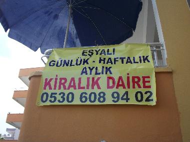 Apartamento de vacaciones en Alanya (Antalya)Casa de vacaciones