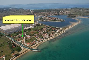 Apartamento de vacaciones en Nin (Zadarska)Casa de vacaciones