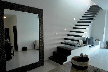 Escalera flotante