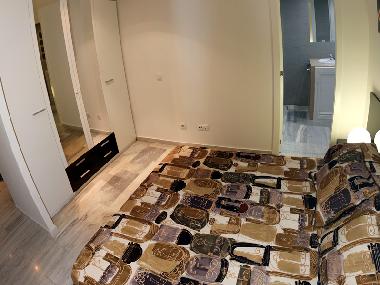 Armario funcional con espejos e iluminaci�n