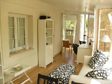 up stairs with terrace