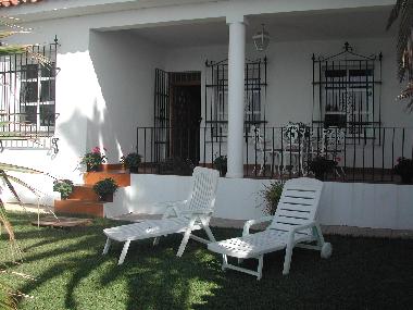 Terraza con vistas al mar