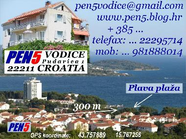 Casa de vacaciones en Vodice (Sibensko-Kninska)Casa de vacaciones