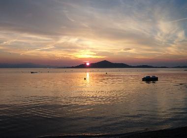 Atardecer en el Mar Menor