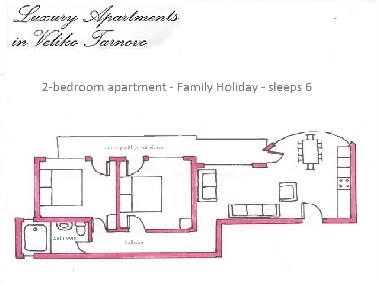 Apartamento de vacaciones en Veliko Tarnovo (Veliko Turnovo)Casa de vacaciones