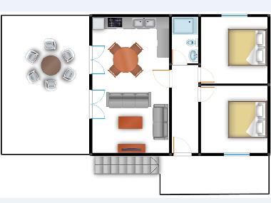 Apartamento de vacaciones en Vodice (Sibensko-Kninska)Casa de vacaciones