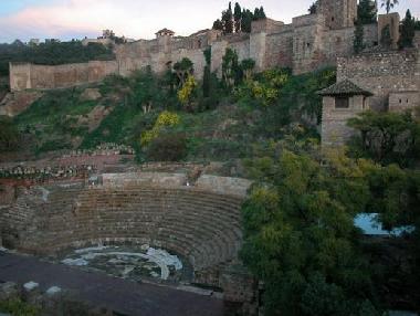 ROMAN TEATHRE AND ALCAZABA CASTLE