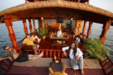 Barco en Alleppey (Kerala)Casa de vacaciones