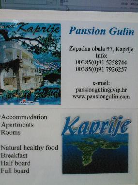 Apartamento de vacaciones en Kaprije island /ideal for Families-Groups (Sibensko-Kninska)Casa de vacaciones
