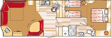 Caravana en Hopton, Great Yarmouth (East Anglia)Casa de vacaciones