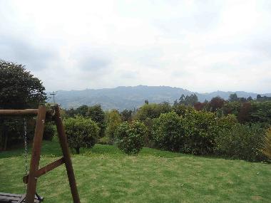 Paisaje desde barbeque