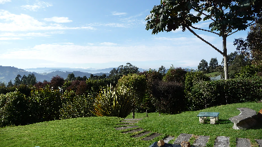 Paisaje desde la casa