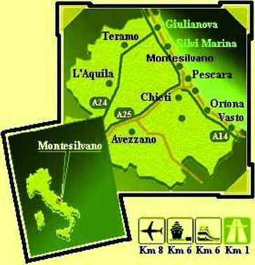 Apartamento de vacaciones en montesilvano (Pescara)Casa de vacaciones