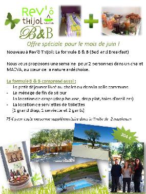 Chalet en St. Alban Auriolles (Ardche)Casa de vacaciones