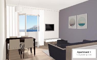 Apartamento de vacaciones en Brela (Splitsko-Dalmatinska)Casa de vacaciones