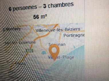 Villa en Valrasplage (Hrault)Casa de vacaciones