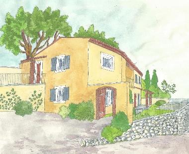 Villa en Moustiers sainte marie (Alpes-de-Haute-Provence)Casa de vacaciones