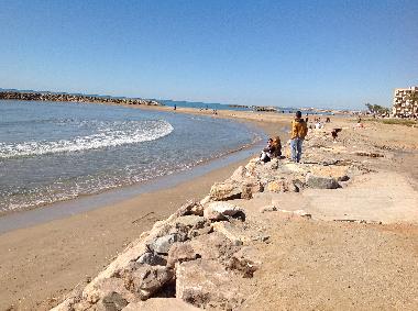 Playa de Cunit a 400 metros