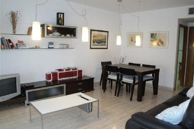 sal�n comedor con TV