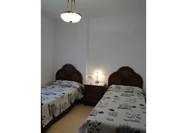 habitaci�n con camas simples