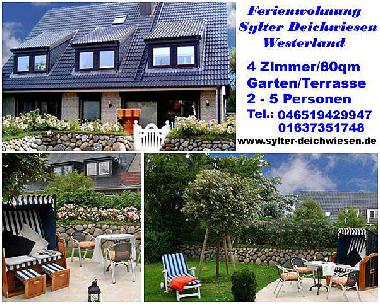 Apartamento de vacaciones en Westerland/Sylt (Nordfriesische Inseln)Casa de vacaciones
