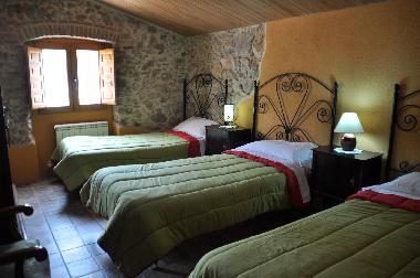 habitacin La Parra, hasta 4 camas de 190x90