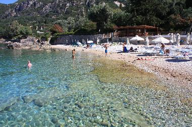 Beach at 150 m from the studios