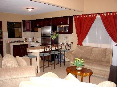 Sala de estar y cocina