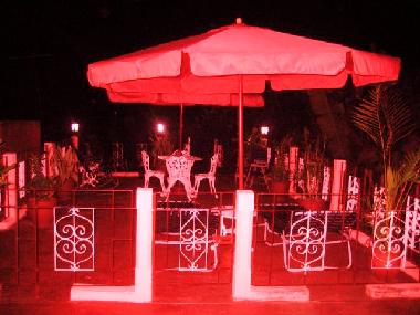 terrace at the rooftop