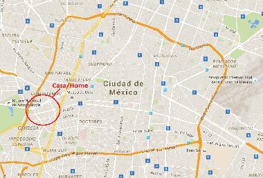 Apartamento de vacaciones en Roma Norte (Distrito Federal)Casa de vacaciones