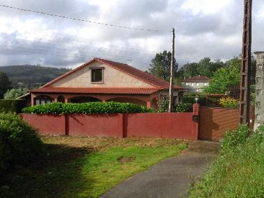 Fachada principal de la casa 