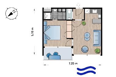 Apartamento de vacaciones en Noordwijk aan Zee (Zuid-Holland)Casa de vacaciones