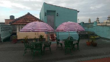 Terrace in front of Room 3